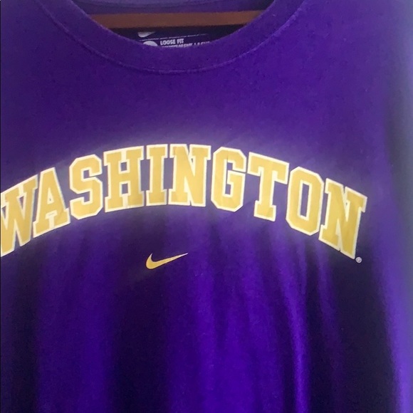 Vinatge Nike Washington Long sleeve shirt - Picture 2 of 5